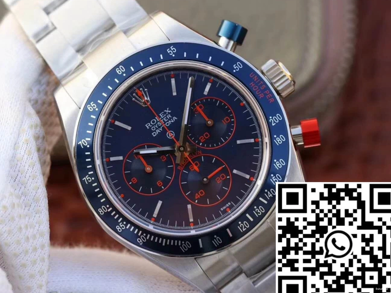 Factory Blue Daytona Cosmograph BP Dial Rolex 1211